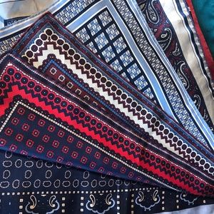 Men’s Silk Pocket Square Collection